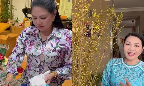 Nữ NSƯT sắm Tết cho nhà 2 triệu đô ở Mỹ, nói thẳng về tiền