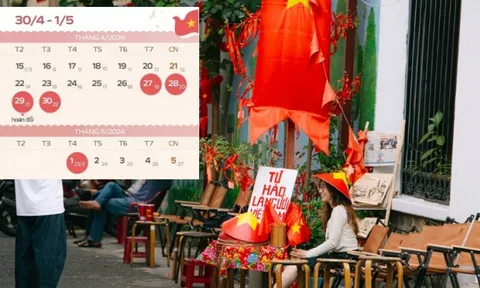 Lịch nghỉ chính thức dịp Giỗ Tổ Hùng Vương 2026, 30/4 - 1/5 và Quốc khánh: Số ngày nghỉ cụ thể ra sao?