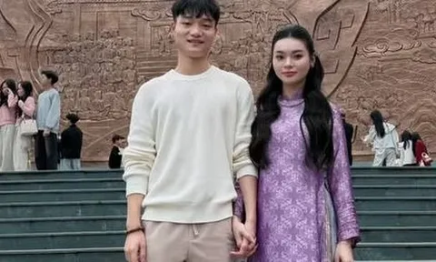 Xuân Bắc U23 Việt Nam bất ngờ tay trong tay với gái đẹp từng thi hoa hậu giữa lúc chuyện tình cảm gây xôn xao