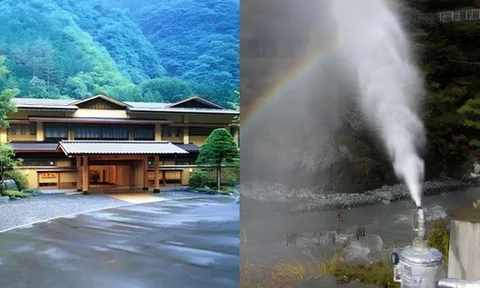 Cận cảnh khách sạn mở 1.321 năm 52 đời chủ phá vỡ kỷ lục Guinness, mỗi ngày xả 1.600 lít nước ngay giữa rừng hiu quạnh