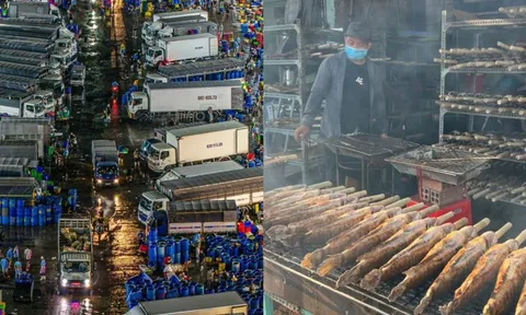 100 tấn cá lóc đổ bộ TP.HCM, thủ phủ cá nướng đỏ lửa xuyên đêm nướng 5.000 con ngày vía Thần Tài