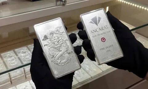 Giá bạc quay đầu giảm sau ngày Thần tài