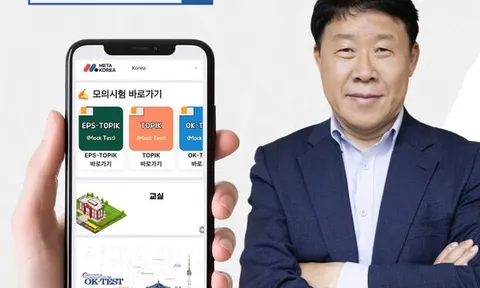 CEO của Han Edu Tech, Han Il-hwan lãnh đạo mở rộng hoạt động khảo thí tiếng Hàn ra toàn cầu thông qua ứng dụng MetaKorea