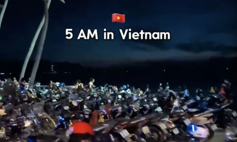 Cảnh tượng 5h sáng ở Việt Nam khiến khách Tây thốt lên: "Chúng tôi thật sự thích điều này"