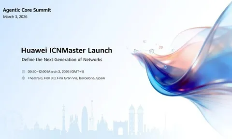 Mạng lõi Huawei Cloud ra mắt giải pháp mạng tự trị đơn miền ICNMaster mới