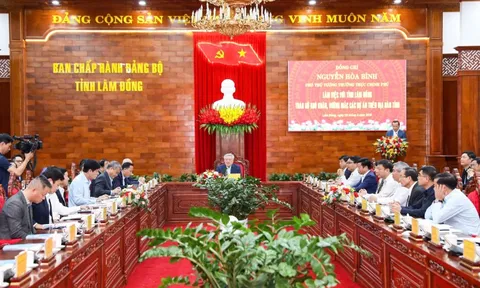 Phó Thủ tướng Nguyễn Hòa Bình yêu cầu xử lý dứt điểm các dự án “đắp chiếu” tại Lâm Đồng