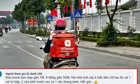 Lên bTaskee book dọn nhà nhưng làm ẩu, đến 3 tiếng toilet dơ y nguyên, thậm chí chẳng ai nhận việc: Đại diện thương hiệu nói gì?