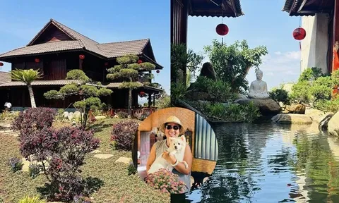 Nghệ sĩ Việt xây “thiên đường dưỡng già” 10.000m² giữa đồi: Bên trong có "kho báu" khiến ai ghé cũng muốn check-in