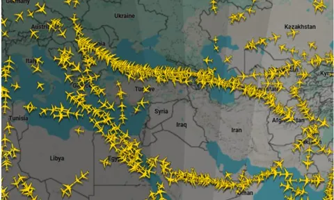 Hàng không Việt Nam điều chỉnh lộ trình một số chuyến bay do xung đột Trung Đông