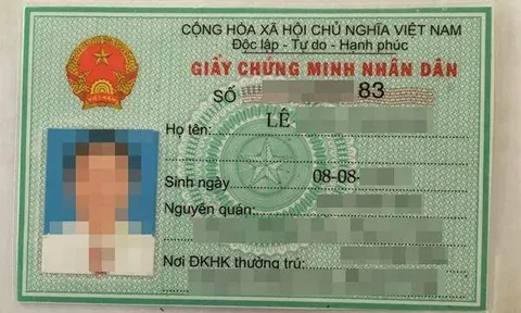 Quy định mới về CMND 9 số từ ngày 15/3 tới đây