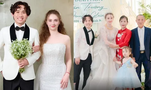 Cô gái Đức xinh đẹp lấy chồng Hưng Yên, ngỡ ngàng vì thấy có 900 khách đến dự, cả xóm khen một câu