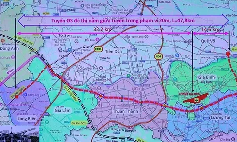 Làm đường nối sân bay Gia Bình với Thủ đô Hà Nội (đoạn qua Bắc Ninh) theo hình thức xây dựng khẩn cấp