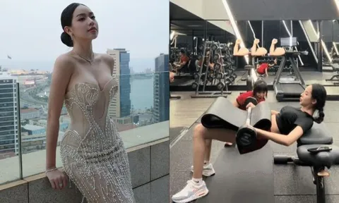 Bí mật phía sau body "đồng hồ cát" vạn người mê của Hoa hậu Thanh Thủy: Chăm tập môn thể thao cực quen thuộc