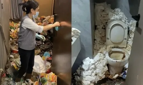 Game thủ thuê khách sạn ở lì suốt 2 năm, giấy vệ sinh đã dùng chất cao như núi trong phòng