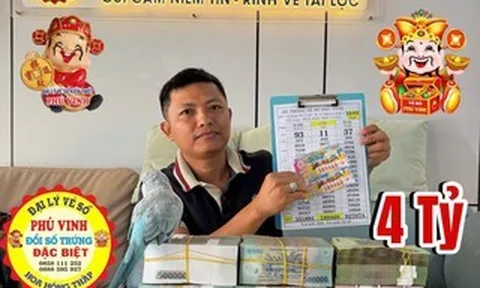 Xổ số miền Nam: Đại lý tìm người trúng độc đắc 14 tờ vé số