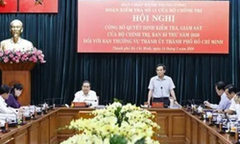 Yên tâm giao cho TP HCM những việc lớn, việc khó