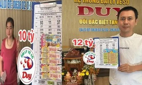 Xổ số miền Nam: Đại lý tìm những khách hàng trúng độc đắc 56 vé số