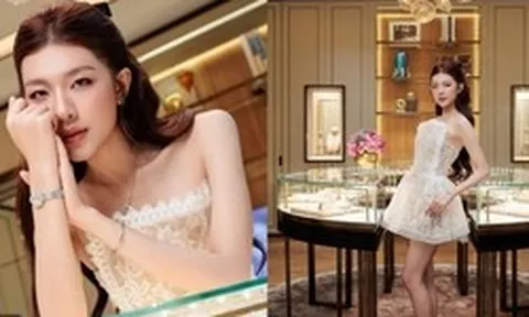 “Mỹ nhân trăm tỷ” sinh năm 2003 gây chú ý khi diện trang sức xa xỉ, khí chất ngày càng thăng hạng