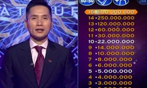 'Ai là triệu phú' nâng thưởng lên 500 triệu đồng, kỷ lục chưa từng có sau 20 năm