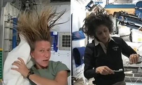 Tiết lộ cách thức kỳ lạ để làm đẹp của các nữ phi hành gia ngoài không gian