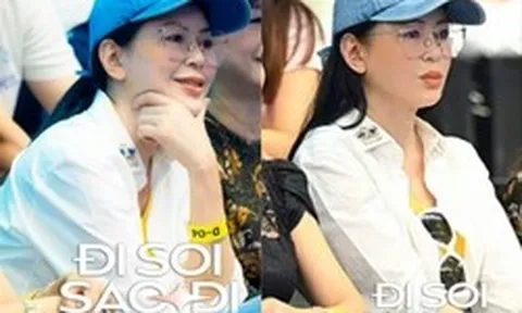 CLIP: Bắt trọn nhan sắc thực của vợ tỷ phú Johnathan Hạnh Nguyễn đi xem Pickleball PPA Asia 100