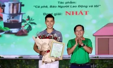 Báo Người Lao Động trao giải cuộc thi viết về cà phê - trà Việt 2026