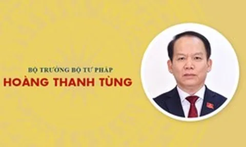 Infographic: Sự nghiệp Bộ trưởng Bộ Tư pháp Hoàng Thanh Tùng