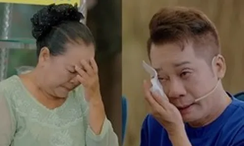 Nữ nghệ sĩ bỏ nghề đi bán nước, Minh Nhí bật khóc nức nở