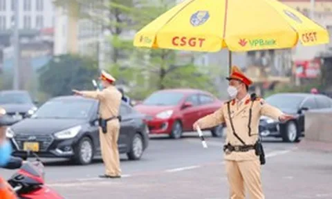 Hà Nội phân luồng giao thông phục vụ nhu cầu đi lại trong dịp 30/4 và 1/5