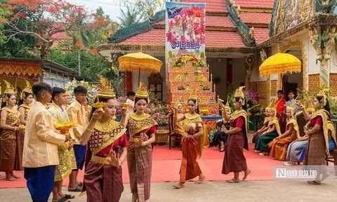 Rộn ràng Tết Chol Chnam Thmay: Phum sóc Khmer “bừng sắc” đón năm mới