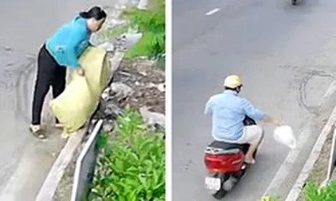 TPHCM: Phát hiện qua camera, xử phạt nguội 2 trường hợp vứt rác nơi công cộng