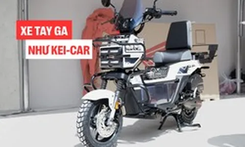 Honda Square X125 về Việt Nam: Giá bán đắt hơn SH, kiểu dáng ‘dị’ như kei-car