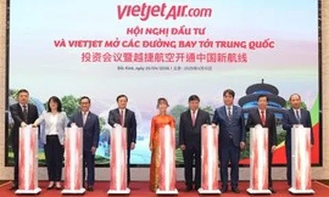 Vietjet công bố 5 đường bay mới tới Trung Quốc, thúc đẩy kết nối tăng trưởng Việt Nam – Trung Quốc