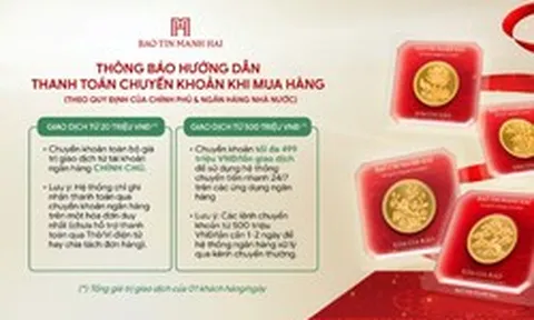 Ai sắp mua vàng ở Bảo Tín Mạnh Hải chú ý
