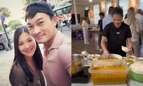 Mỹ nhân "Người đàn bà yếu đuối" từ bỏ showbiz cưới chồng Tây, giờ bán phở ở Thụy Sĩ