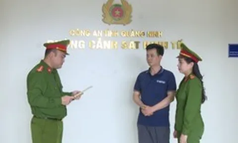 Ra lệnh bắt khẩn cấp chủ cơ sở sản xuất Vũ Thị Dung SN 1963 và con trai