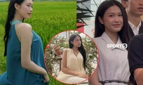 Doãn Hải My lộ vòng 2 lùm lùm khi về quê Văn Hậu