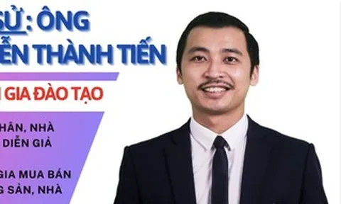 Diễn giả Nguyễn Thành Tiến bất ngờ từ chức Chủ tịch công ty dạy làm giàu