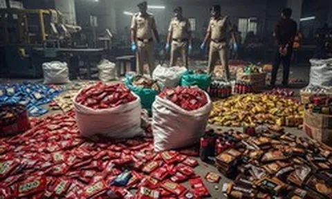 Đột kích 2 nhà máy, công an phát hiện đường dây sản xuất thuốc dạ dày và cà phê giả, tịch thu hơn 150.000 sản phẩm