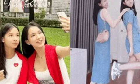 Ái nữ của Hoa hậu Nguyễn Thùy Lâm: 13 tuổi cao 1m75 vượt cả mẹ, gương mặt giống mẹ đến mức ngỡ hai chị em sinh đôi