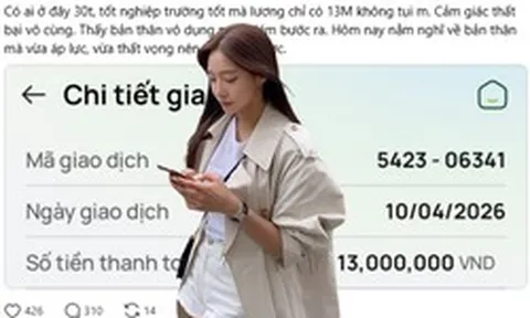 30 tuổi lương 13 triệu, nghỉ lễ nhưng không vui nổi