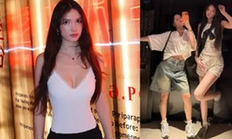 Em gái người mẫu của thủ môn Lâm Tây khoe vóc dáng cuốn hút, đọ sắc cùng Yến Xuân liền "ăn đứt" ở 1 điểm cực phẩm