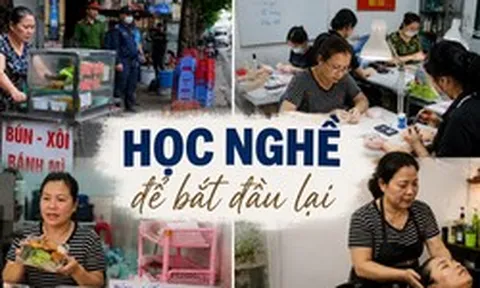 Khi vỉa hè không còn là nơi mưu sinh dễ dàng: Nhiều lao động bắt đầu học nghề ngắn hạn để đổi hướng