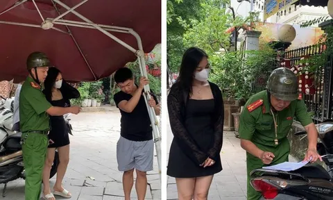 Hà Nội: Công an phường Yên Hoà quyết liệt xử lý vi phạm trật tự đô thị