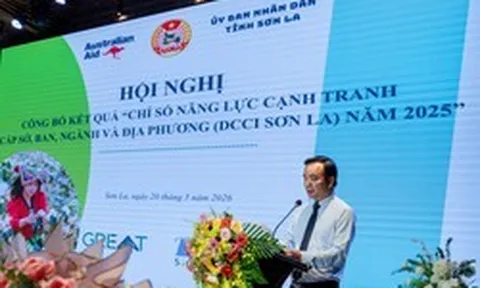 Công bố kết quả “Chỉ số năng lực cạnh tranh cấp sở, ban, ngành và địa phương tỉnh Sơn La năm 2025