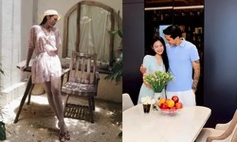 Thần thái chuẩn "tiểu thư" của mẹ bỉm Doãn Hải My: Chân dài nuột nà, nhan sắc đỉnh cao như thời thi hoa hậu