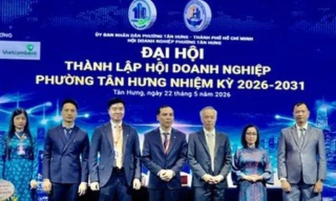 TPHCM: Ra mắt Hội Doanh nghiệp phường Tân Hưng nhiệm kỳ 2026-2031