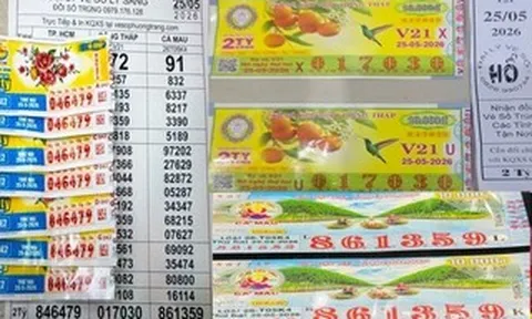 Sáng 26-5, lộ diện nơi trúng 3 giải độc đắc và 3 giải an ủi xổ số miền Nam