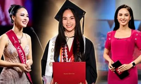 Á hậu Việt vừa nhận bằng thạc sĩ tại Mỹ: Học vấn nổi bật, từng làm BTV của VTV
