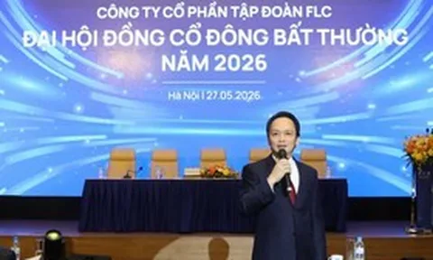 Ông Trịnh Văn Quyết xuất hiện tại ĐHĐCĐ bất thường 2026 của FLC